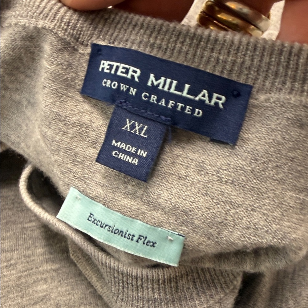Peter Millar Gale Grey Excursionist Flex Merino W… - image 9